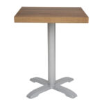 Bolero quadratisch Tischplatte Eiche rustikal 60cm – Bild 5