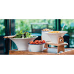 Olympia emaillierte Dessertschalen weiß-blau 7,5cm (6 Stück) – Bild 5