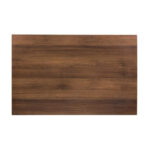 Bolero vorgebohrte rechteckige Tischplatte Rustic Oak 1100x700mm – Bild 2