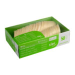 Sier Einwegbecher Holz schräg 5cl. (FSC®) ø32 x h75/35mm (50 Stück) – Bild 3