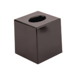 Taschentuchbox Kubus schwarz