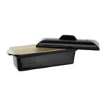 Vogue Terrinenform aus Gusseisen schwarz 1,3L – Bild 3