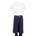 Southside Baumwoll-Canvas-Bistro-Schürze Marineblau – Bild 8
