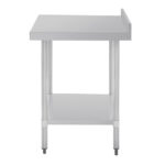 Vogue Arbeitstisch mit Aufkantung und Regalboden 90 x 70cm – Bild 7