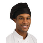 Chef Works Toque Kochmütze Schwarz