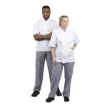 Whites Unisex Kochhose Vegas blau-weiß kleinkariert L – Bild 3