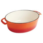 Vogue ovaler Schmortopf orange – Bild 2