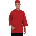 Chef Works Unisex Chefs Jacke Rot S – Bild 8
