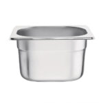 Vogue GN-Behälter Edelstahl 10cm GN1/6 – Bild 4