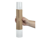 Colpac Recycelbare Baguette-Verpackungen aus Packpapier und Kunststoff (500 Stück) – Bild 5