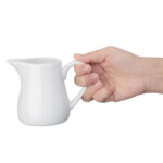 Olympia Whiteware Milchkännchen mit Henkel 21cl (6 Stück) – Bild 5