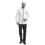 Chaud Devant Modena Kochjacke lange Ärmel weiß XL – Bild 3