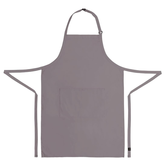 download_njcn-tr.jpg Chef Works Lätzchenschürze Grau – Bild 1