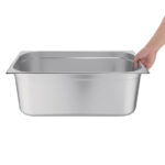 Vogue GN-Behälter Edelstahl 200mm GN1/1 – Bild 5