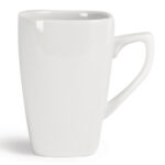 Olympia Whiteware quadratische Kaffeebecher 28,4cl (12 Stück) – Bild 2