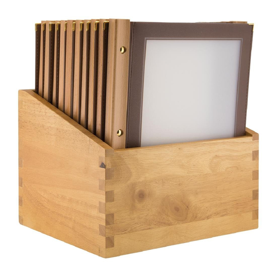 download_nqlb-ro.jpg Securit Menümappen mit Holzbox braun A4 (20 Stück) – Bild 1