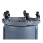 Rubbermaid BRUTE Abfalleimer grau 75L – Bild 6