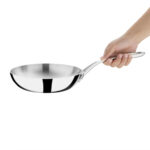 Vogue Dreiwandige Bratpfanne St/St - 200 mm – Bild 2