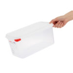 Araven Polypropylen 1/3 Gastronorm-Nahrungsbehälter 6Ltr (4 Stück) – Bild 6