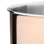 Vogue Induktionskochtopf mit drei Wänden aus Kupfer 200 x 100 mm – Bild 4
