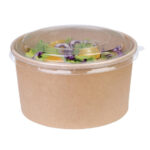 Fiesta Compostable kompostierbare Salatschalen 1L (300 Stück) – Bild 2