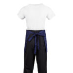 Whites kurze Bistroschürze marineblau – Bild 2