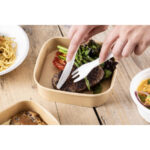 Fiesta Kompostierbare Papppfühlgabeln 155mm (100 Stück) – Bild 6