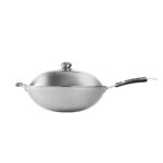 Hendi induktionskochfelder profi line wok pfanne für fu438 – Bild 2