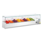 Polar Serie G Aufsatzkühlvitrine für 8x GN1/3 – Bild 6