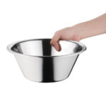 Vogue Teigschüssel konisch Edelstahl Durchmesser 20cm 1,5L – Bild 3