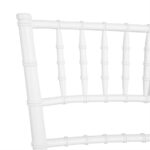Bolero Chiavari Polypropylen Stühle Weiß (4 Stück) – Bild 4
