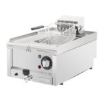 Buffalo 600 Series Einzeltank-Elektrofritteuse 8Ltr – Bild 3
