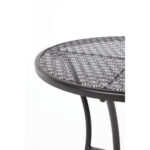 Bolero runder Bistrotisch Stahl schwarz 60cm (15 Stück) – Bild 5