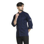 Chaud Devant Salerno Herren Kochjacke blau Größe L