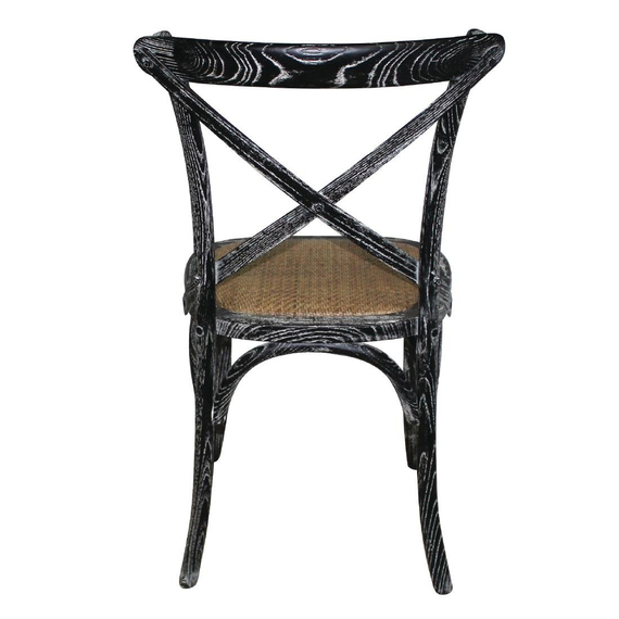 download_ojws-lf.jpg Bolero Esszimmerstühle Birkenholz gewaschenes Schwarz (2 Stück) – Bild 1