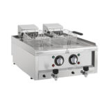 Buffalo 600 Serie Doppeltank-Elektrofritteuse 2 x 8Ltr