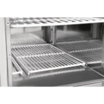 Polar Serie G Thekenkühltisch mit Marmorarbeitsfläche 2-türig 240L – Bild 2
