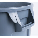 Rubbermaid BRUTE Abfalleimer grau 121L – Bild 2