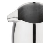 Olympia gerundete isolierte French Press Edelstahl 35cl – Bild 4