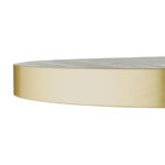 Bolero, vorgebohrte runde Tischplatte im Chevron-Design, 600 mm – Bild 4