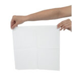 Lunch-Papierservietten weiß 33cm (5000 Stück) – Bild 4