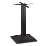 Bolero quadratischer Tischfuß mit Stufen Gusseisen 72cm hoch – Bild 4