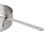 Olympia Tischpräsentation Mini Stielkasserolle Gehämmert 125mm – Bild 5