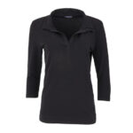 Chef Works Damen T-Shirt mit V-Ausschnitt Schwarz XL – Bild 2
