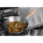 Vogue Milder Stahl Wok Flacher Boden 356mm – Bild 7