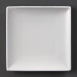 Olympia Whiteware quadratische Teller 14cm (12 Stück) – Bild 2