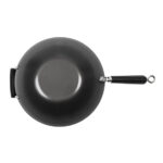 Antihaftbeschichteter Wok mit flachem Boden 35,5cm – Bild 4