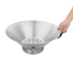 Vogue Abtropfsieb für Pommes Frites Edelstahl 41cm – Bild 4