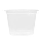 Vegware kompostierbarer runder Deli Becher 28ml (5000 Stück) – Bild 2