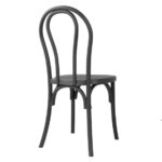 Bolero Soho Bentwood Style Harzstühle Schwarz (4 Stück) – Bild 3